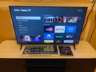 40" ONN ROKU SMART TV ( MULTIPLE ITEM BUNDLE DEAL AVAILABLE ALSO
