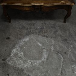 SOLID WOOD COFFEE TABLE OLD SCHOOL