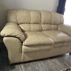 Gently Used Leather Couch
