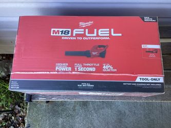 Milwaukee M18 FUEL Blower.  NEW.  Tool Only.  NUEVO.