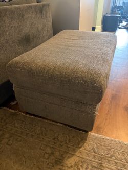Ottoman with storage space