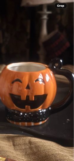 Halloween Jack-o'-Lantern Ceramic Mug