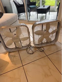 2 Box Fans – 20” – Great Working Condition