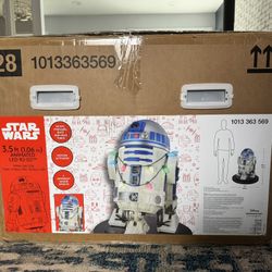 Star Wars 3.5ft Animated LED R2-D2 – NEW