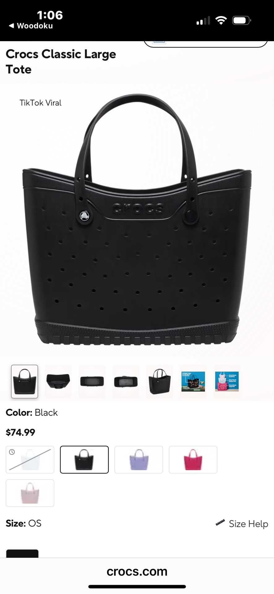 Croc Bag