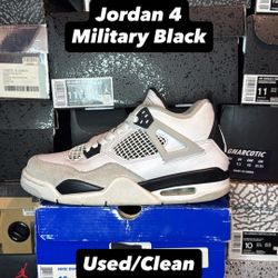 Jordan 4 Military Black