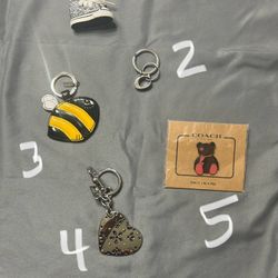 Coach Keychain/ Pin $5 Each