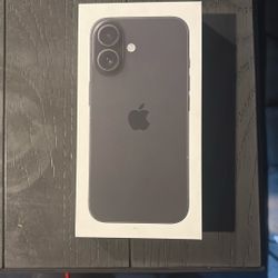 Unlocked iPhone 16 Black 128GB