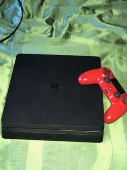 PS4 1Tb all cords come with including a headset