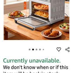 Brand New Air Fryer Toaster Oven With Convection