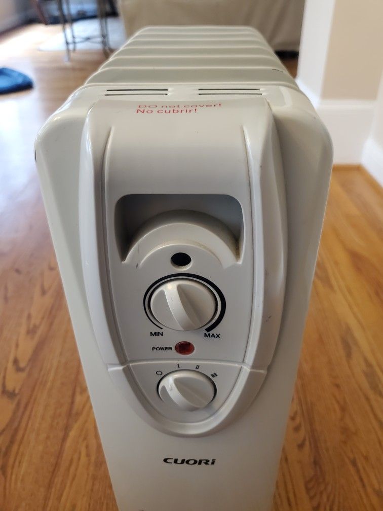 Cuori HD904-A7Q 1500-Watt Electric Oil-Filled Radiant Portable Heater for  Sale in Duluth, GA - OfferUp