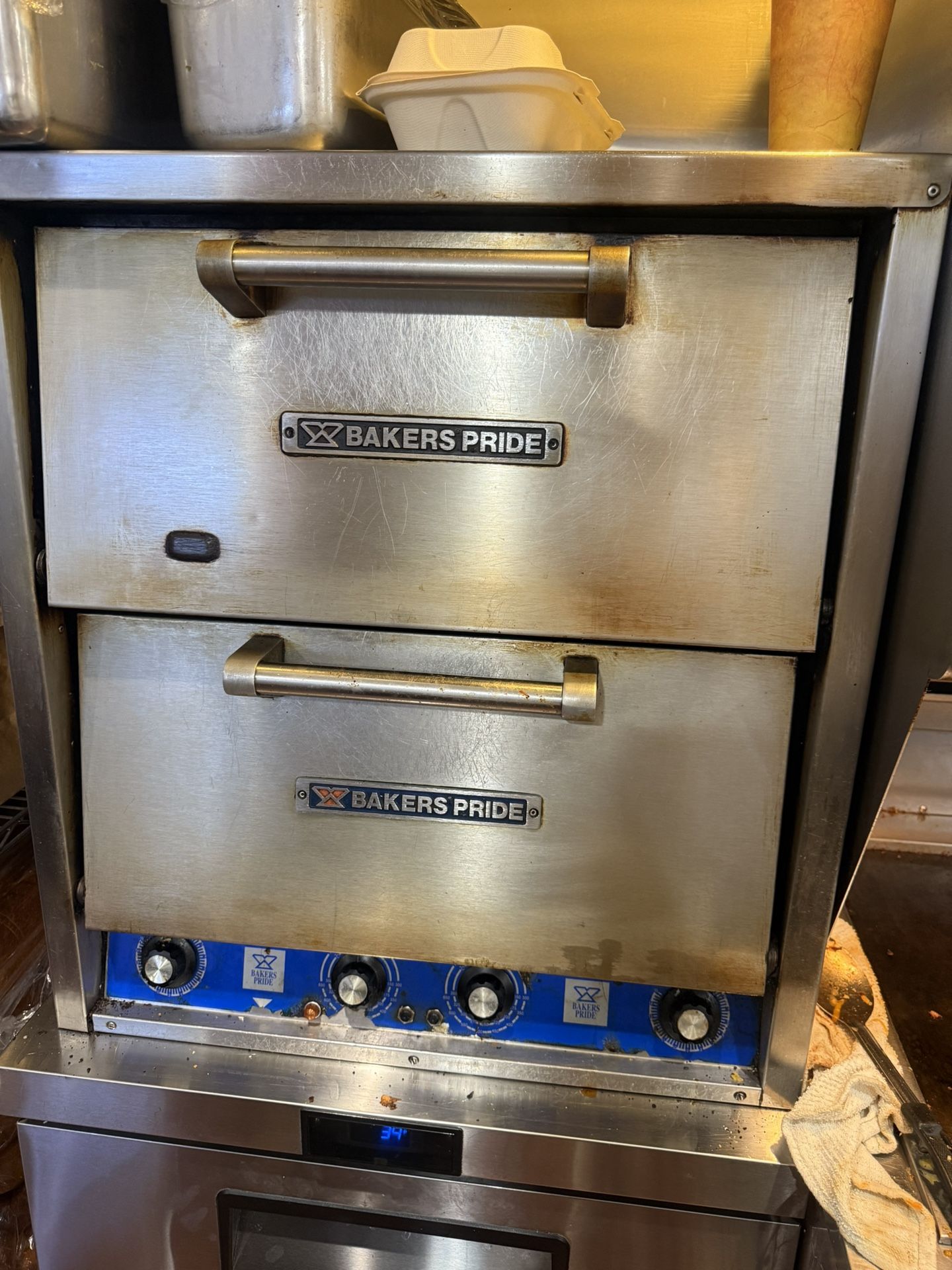 Bakers Pride Industrial Oven Double Door