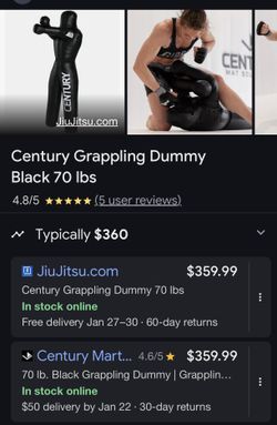 Jujitsu Dummy Man 70lbs