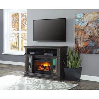Electric Fireplace And Media Center