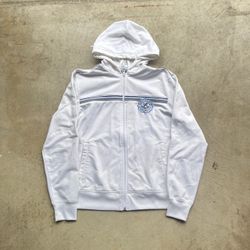 Vintage Y2K Old Navy White Zip Up Hoodie