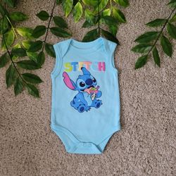 Baby Boy Stitch Tank Top Onesie (3-6 Months)