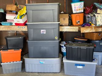 Storage bundle ALL 9 bins are included