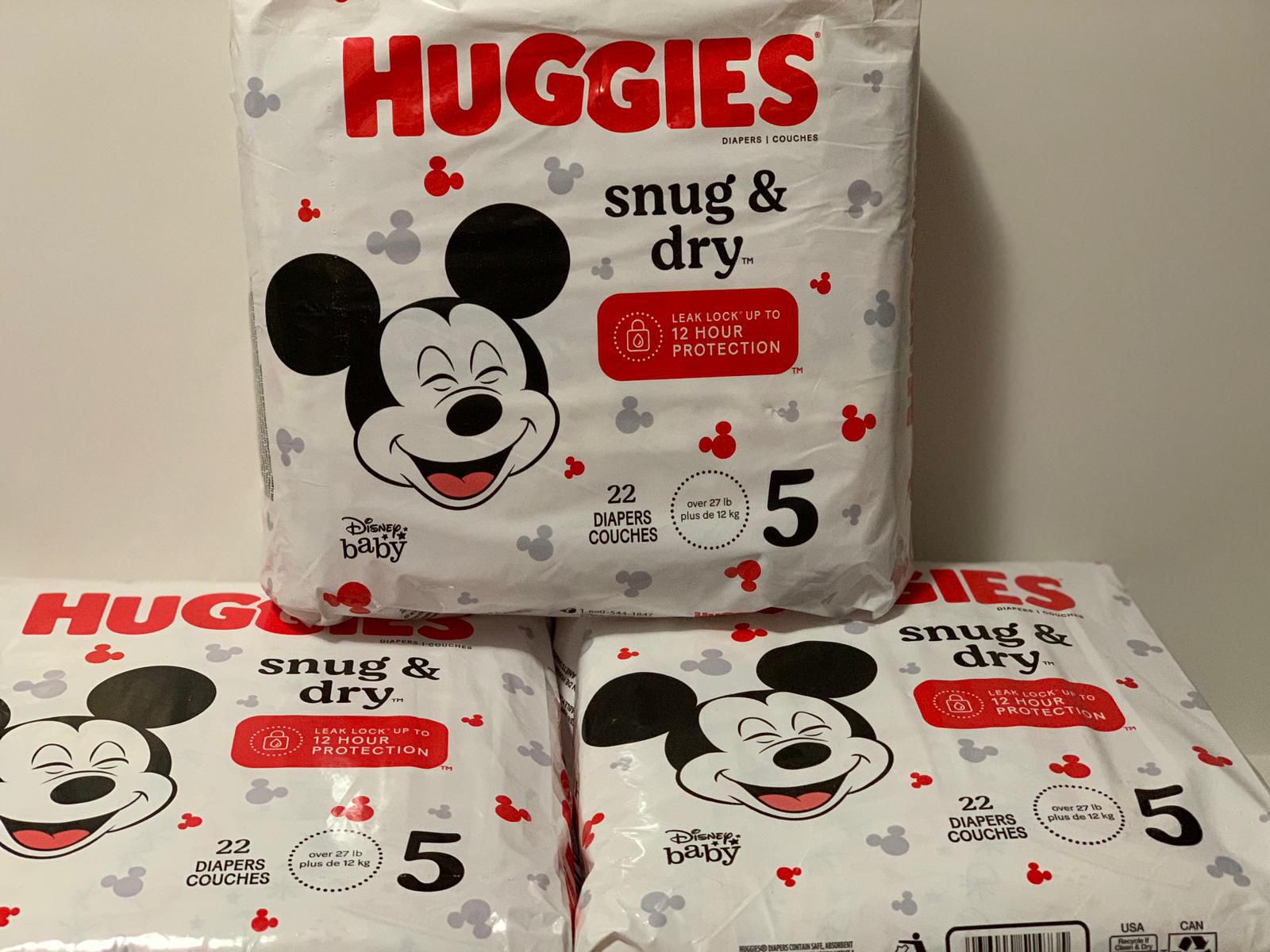 Huggies Snug and Dry Size 5–22ct (*Please Read Post Description*)