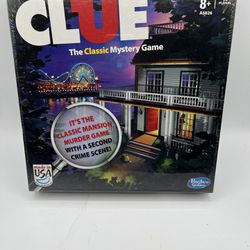 Hasbro Clue Board Game- The Classic Mystery Game 