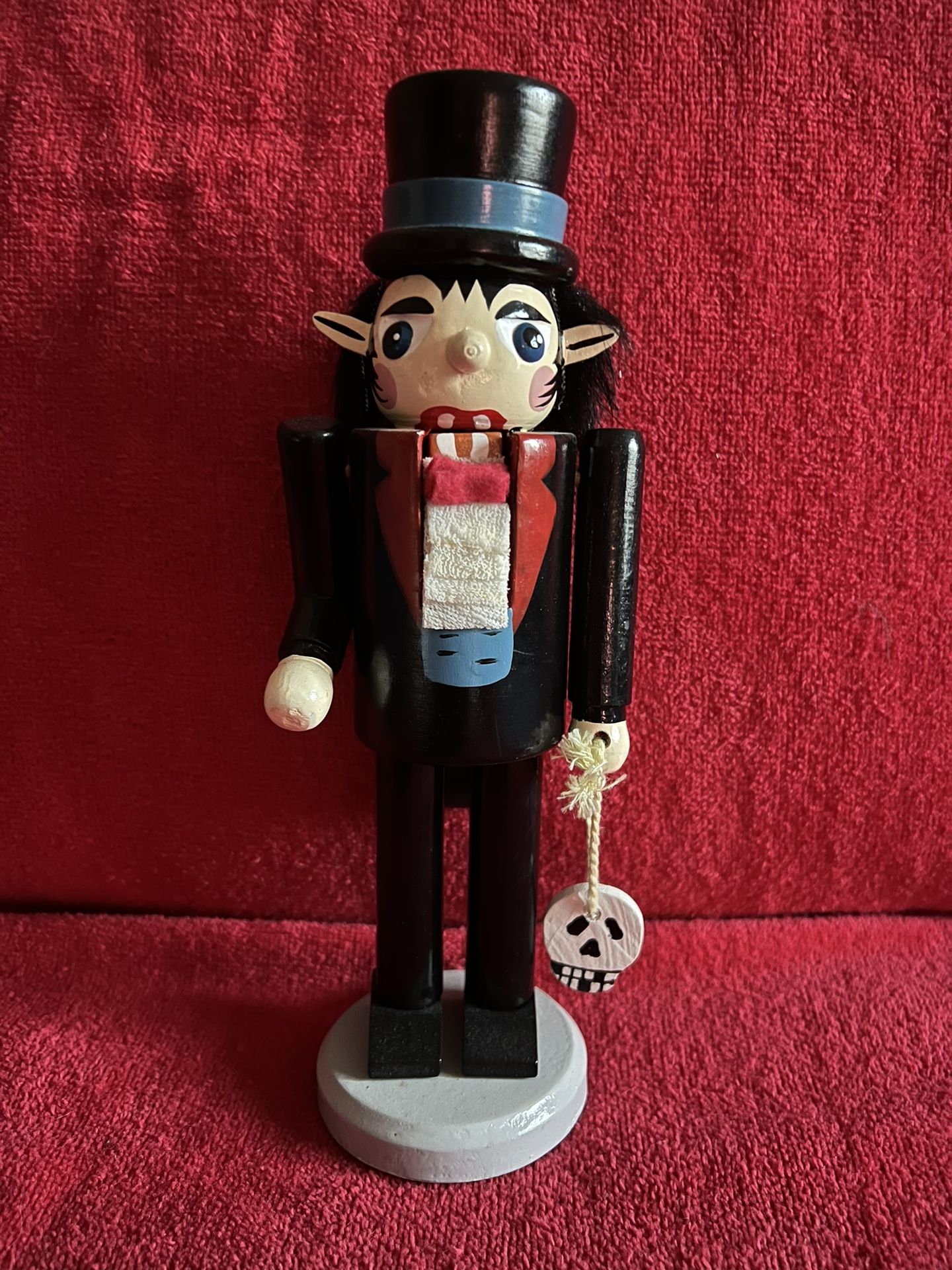 Vintage Vampire Holiday Halloween Nutcracker Home Decor