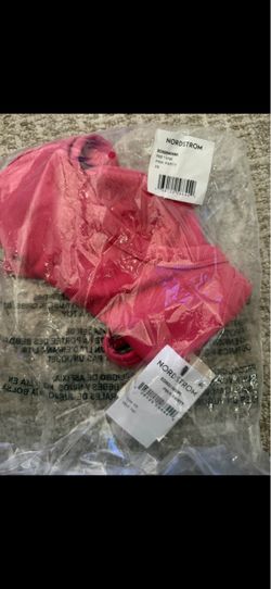 Nordstrom Rib Tank Top Pink Party XS
