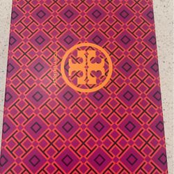 TORI BURCH BLACK LOWELL WEDGE SLIDE