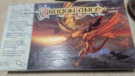Complete Vintage 1988 Dragon Lance Dragonlance Board Game