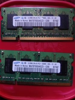 Samsung Ram sticks