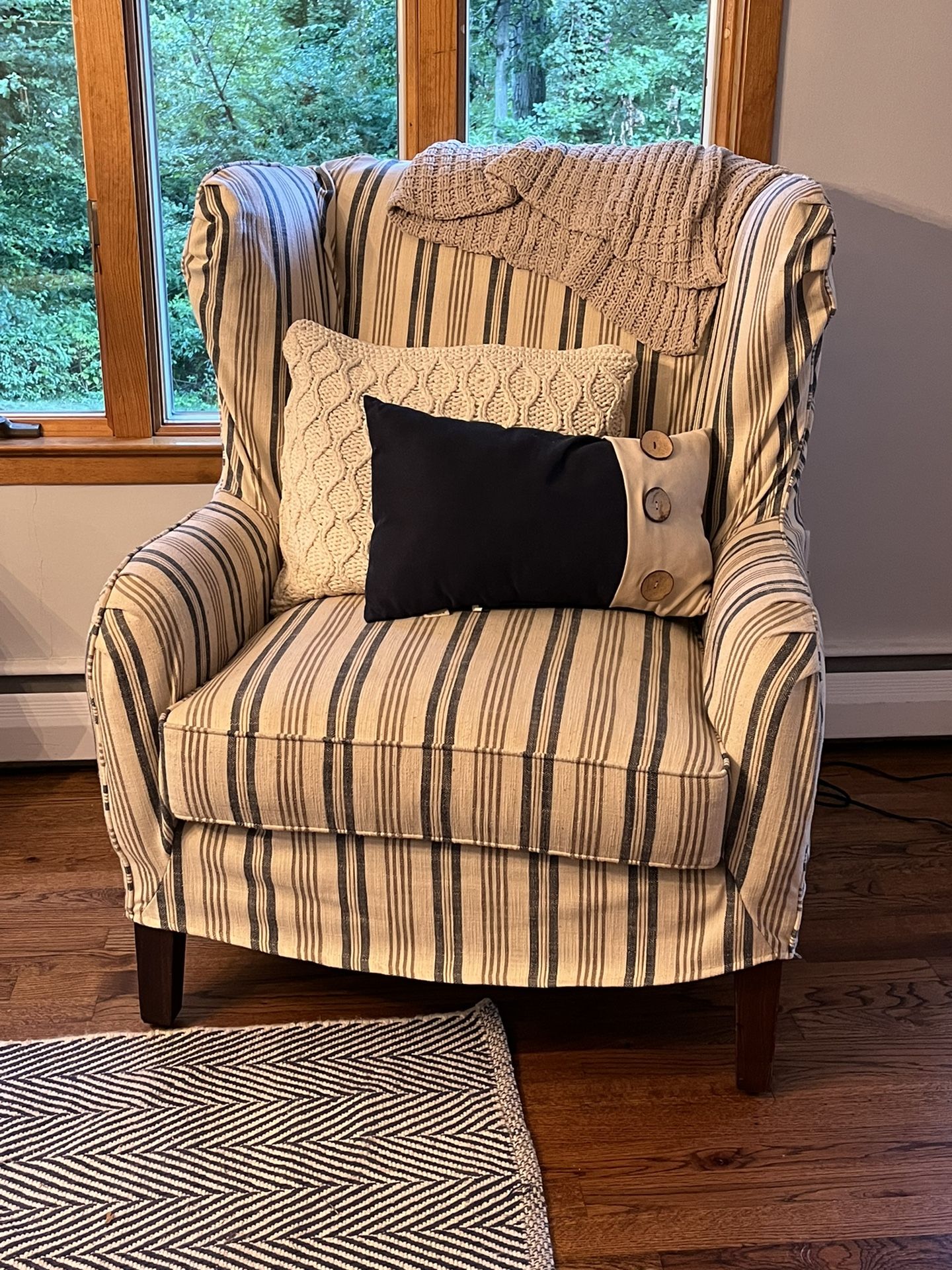 2 Wingback Chairs