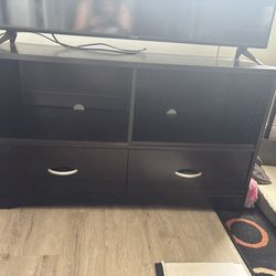 Black TV Stand