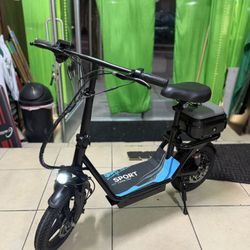 SPORT RIDDING KING E.SCOOTER MOTOR 720w-25MPH-RANGE 30+MILES-TURN LIGHTS-DUAL DISK BRAKES Commuter Electric Scooter,1200W Peak Motor 720Wh High-Perfor