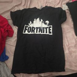 Custom Made Fortnite Shirt Can Be For A Little Kid