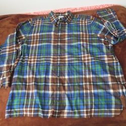JC#RT JCRT Shirt Mens 3X Plaid Flannel #Peanuts #Wyoming