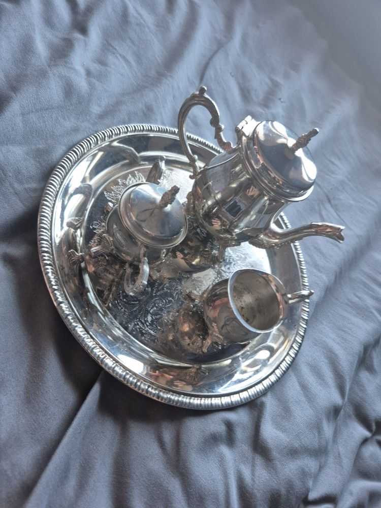International Silver Company Silver Tea Set