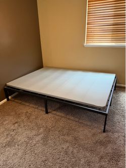 Queen Bed Frame and Bunky Board