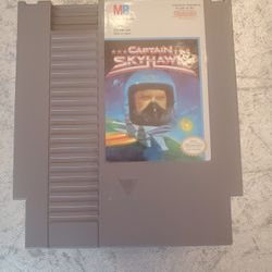 Captain Skyhawk (Nintendo Entertainment System, 1989) NES  video game Cartridge