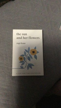 The Sun And her Flowers Poetry Book