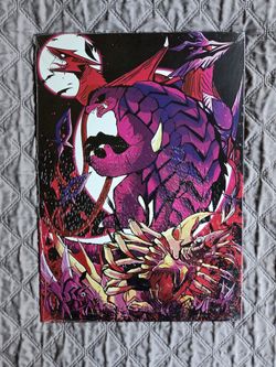 Gamera Kaiju Displate Metal Poster