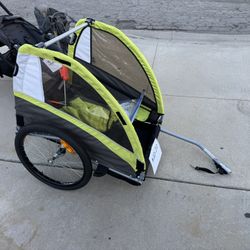 Bike Trailer - Kids Seat Double Wide 