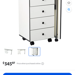 Sewing table with draws like new