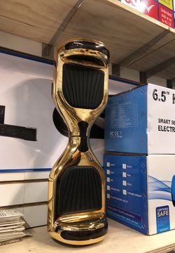 Bluetooth hoverboard 2018 speakers gold BRAND NEW