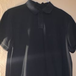 Black And White Button Polo Old Navy Shirt Short Sleeve