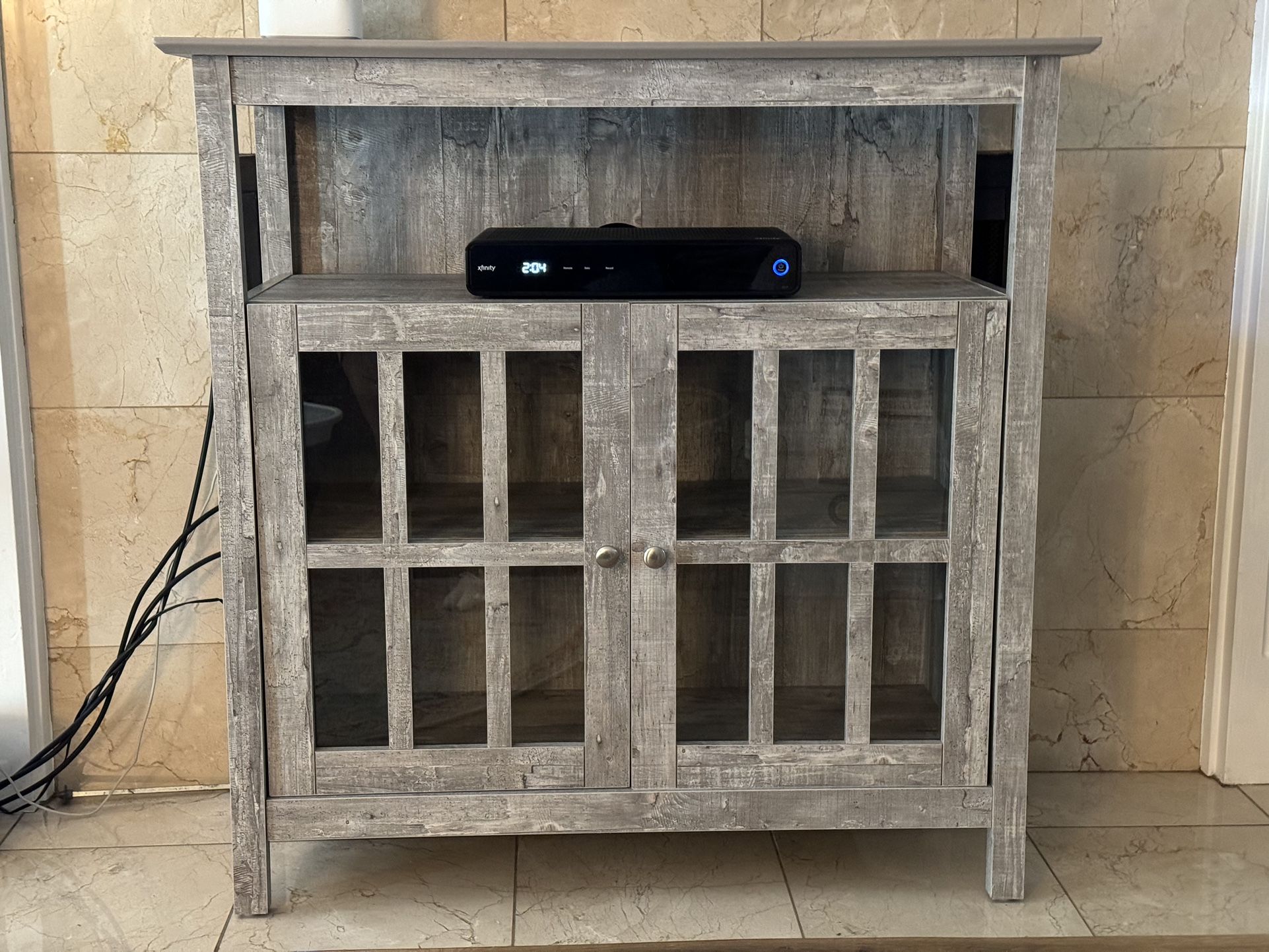 40 Inch media Stand With Cabinet