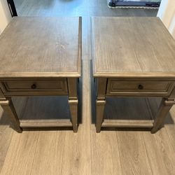 2 End Tables / Nightstand