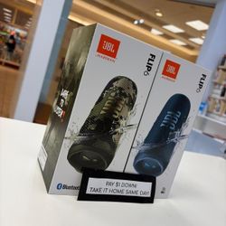 Jbl Flip 6 Bluetooth Speaker New - Pay $1 today and the rest later!!