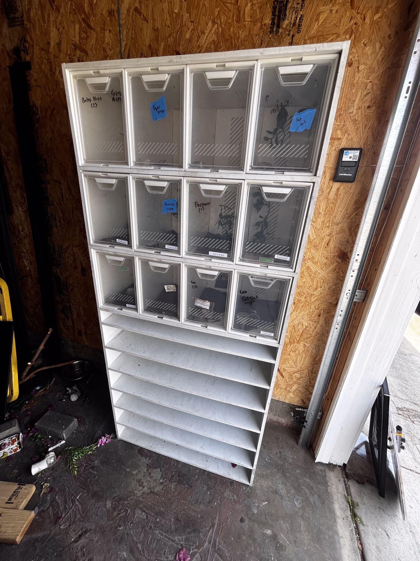 Reptile Rack Custom PVC