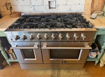 Forno 36" Gagliano Pro-Style Gas Range – Stainless Steel