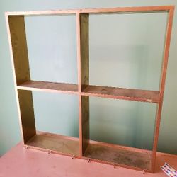2 Square Shelves