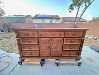 Wood Dresser