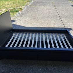 Twin Bed Frame With Storage Drawers